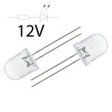 OptoSupply OSY5PAA131A-12V LED 10mm, žlutá
