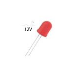 OptoSupply OSR5PAA134A-12V LED 10mm; červená