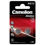 CAMELION AG13-BP2 alkalická knoflíková baterie, bl.2ks