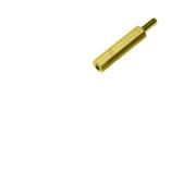 DA5M3X15 mosaz distanční sloupek 15mm M3 matka/šroub