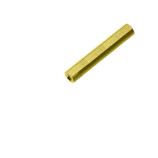 DI5M3X25 mosaz distanční sloupek 25mm M3 matka/matka