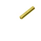 DI5M3X20 mosaz distanční sloupek 20mm M3 matka/matka