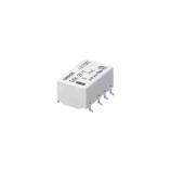 OMRON G6KU-2F-Y DC3 relé SMD, cívka 3Vdc, kontakt 125VAC/0,3A; 30VDC/1A 2x přepínací