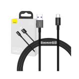 Baseus CATYS-01 USB A (M) - USB C (M), 66W, 1m (černý)