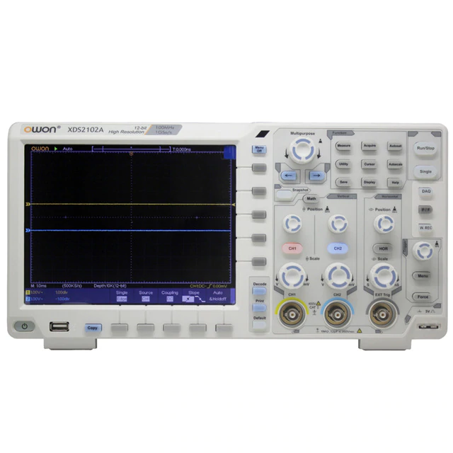 OWON XDS2102A osciloskop dvoukanálový 100MHz