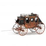 METAL EARTH Wild West, stagecoach kit, 3D metal model