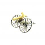 METAL EARTH  Wild West, Gatling gun stavebnice, 3D kovový model
