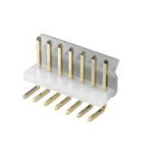 KLS PSH04-07WG plug connector, pitch 3.96mm, 1x7 pins, for PCB/90°