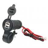 YJ-MC-02 voděodolná USB zásuvka na řídítka