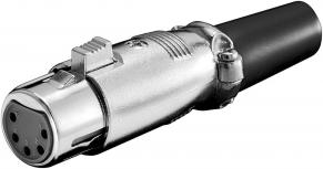 XLR189-5 XLR 5pin zásuvka