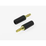 J.10007.2 banánek na kabel 2,5mm černý