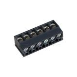 PTR AK100/2DS-5.0-V-GREY-BL svorkovnice 2pól, rozteč 5mm, 24A/250V, vstup 180°, šroub