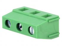 DEGSON DG128-7.5-03P-13-02Z(H) svorkovnice 3pól, rozteč 7,5mm, 18A/450V, vstup 90°, šroub