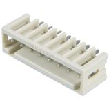 WAGO 734-138 terminal block plug 8-pole, pitch 3.5mm, 10A/160V, input 180°, soldering