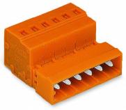 WAGO 231-635/019-000 terminal block plug 5-pole, pitch 5.08mm, 12A/320V, entry 180°, spring