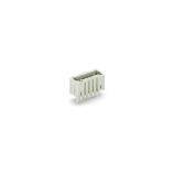 WAGO 733-336 terminal block plug 6-pin, pitch 2.5mm, 4A/150V, input 180°, soldering