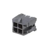 MOLEX 43045-0412 Micro-Fit 3.0 vidlice rozteč 3mm, 2x2piny, přímá, into DPS
