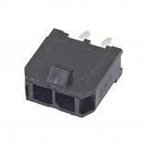 C3004-WV02 Micro-Fit 3.0 vidlice rozteč 3mm, 1x2piny, přímá, do DPS