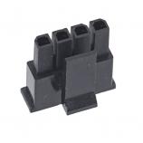 C3001-H04 Micro-Fit 3.0 socket with 3mm pitch, 1x4 pins, straight, for cable
