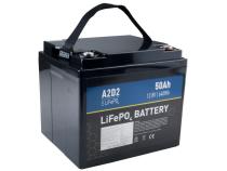 A2D2 battery LiFePO4 12,8V 50Ah M6 (Gotion cells)