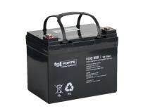 FG Forte 12V 35Ah leaden accumulator DeepCycle AGM M6