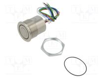 Переключатель  антивандальный  Пол  2  SPST-NO  0,125A/48ВDC  IP65