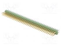 Pin header  pin strips  AMPMODU MOD II  male  PIN  72  straight
