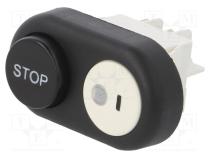 Switch  push-button  Pos  2  SPST  16A/250VAC  OFF-ON  22x30mm