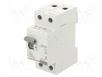 RCD breaker  Inom  25A  Ires  30mA  Max surge current  250A  400VAC