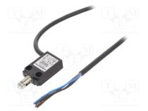 Limit switch  NO + NC  10A  max.240VAC  lead 1m  IP67  -25÷70°C