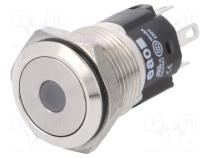 Переключатель  антивандальный  Пол  2  SPDT  3A/240ВAC  3A/240ВDC