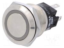 Переключатель  антивандальный  Пол  2  SPDT  3A/240ВAC  3A/240ВDC