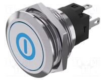 Switch  vandal resistant  Pos  2  SPDT  3A/240VAC  3A/240VDC  blue