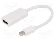 Adapter  DisplayPort 1.2,HDMI 1.3  0.15m  white