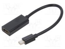 Adapter  DisplayPort 1.2,HDMI 1.3  0.15m  black