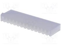 Plug  wire-board  female  3.96mm  PIN  14  w/o contacts  for cable