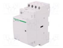 Contactor  3-pole installation  25A  230÷240VAC  NO x3  IP20  ICT