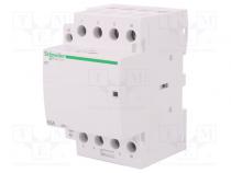 Контактор  4-полюсный установочный  63А  230÷240ВAC  NC + NO x3