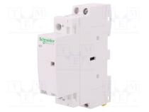 Contactor  1-pole installation  16A  220VAC  NO  IP20  ICT  -5÷60°C