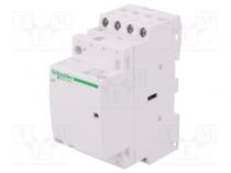 Contactor  4-pole installation  16A  230÷240VAC  NO x4  IP20  ICT