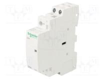 Contactor  2-pole installation  25A  230÷240VAC  NO x2  IP20  ICT