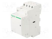 Contactor  4-pole installation  25A  230÷240VAC  NO x4  IP20  ICT