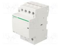 Контактор  4-полюсный установочный  63А  230÷240ВAC  NO x4  IP20