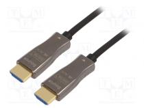 Cable  HDCP 1.4,HDCP 2.2,HDMI 2.0,optical  15m  black
