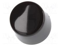 Cap  MB series  Ø8x6.3mm  black  MB