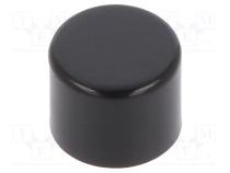 Cap  AB series,BB series  Ø5.1x4mm  black  AB