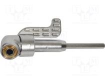 Head  for electric and pneumatic screwdrivers  1/4