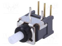 Switch  push-button  Pos  2  SPDT  0.01A/28VAC  0.01A/28VDC  500MΩ