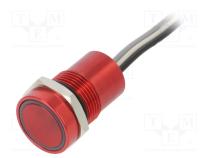 Переключатель  емкостный  Пол  2  SPST-NO  0,01A/12ВDC  IP68  MC