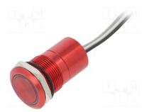 Переключатель  емкостный  Пол  2  SPST-NO  0,01A/12ВDC  IP68  MC